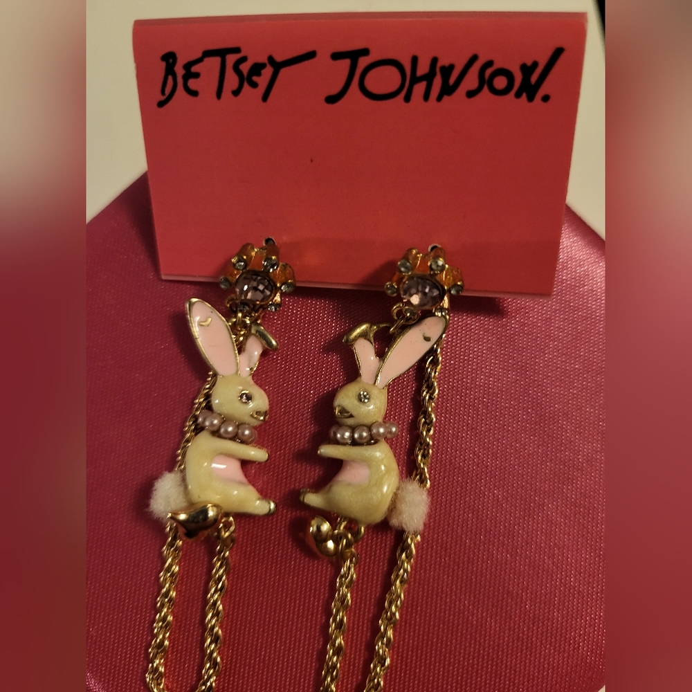 Betsey Johnson earrings